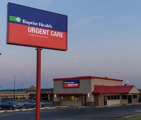 Baptist Health Urgent Care - Fort Smith 
  
 7600 Rogers Ave. (next to Hank's Furniture, in front of Sam's Club)