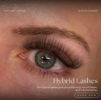 Hybrid Lashes by Stylist Maria!