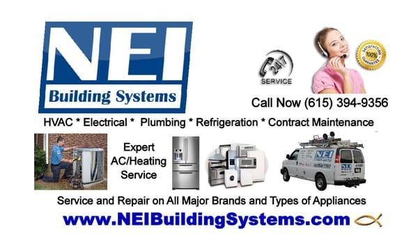 Heating and Air Condition HVAC Service Greater Nashville TN