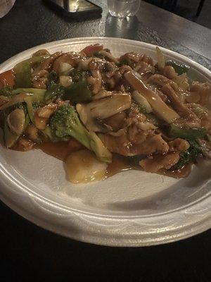 Chicken with Chinese Vegetables