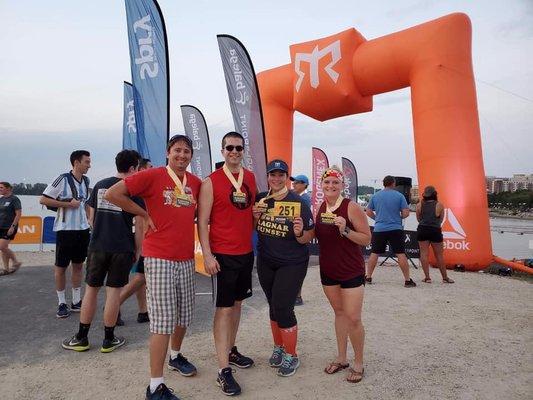 Completing a Ragnar Sunset relay, October 2019