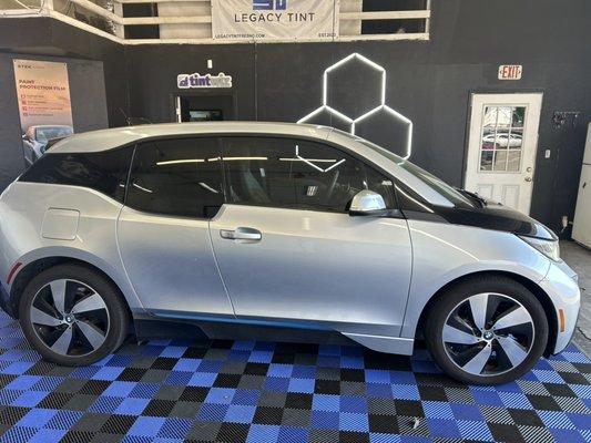 BMW i3 with carbon 35% fronts and 20% rear