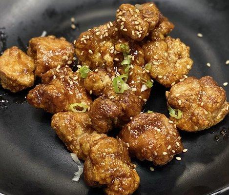 Spicy Garlic Chicken Karaage