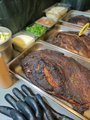 Smoked briskets #WeCater