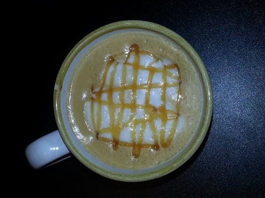 Coconut breve latte