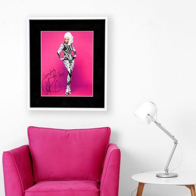 Custom Framed Signed RuPaul Photo