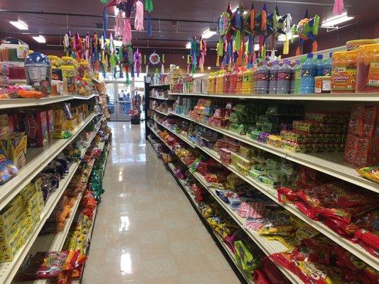 Colorful aisles