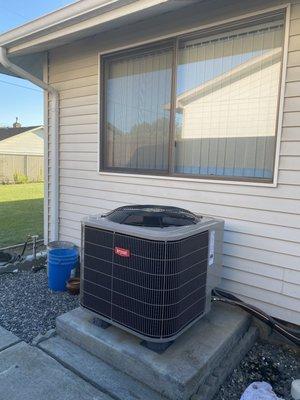 Install heat pump