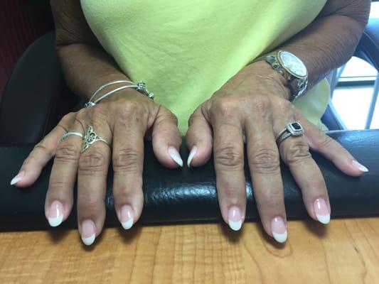 Liquid gel white tip