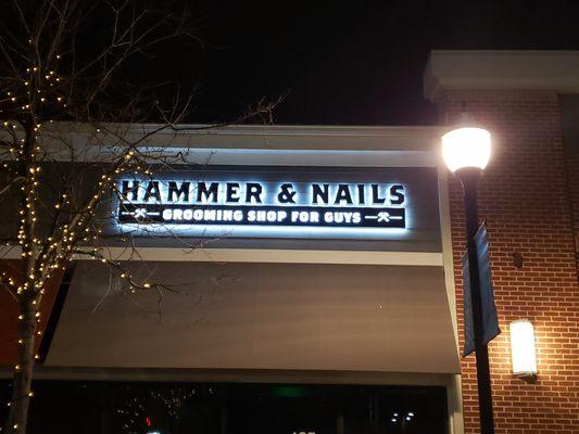 Our AWESOME exterior signage.