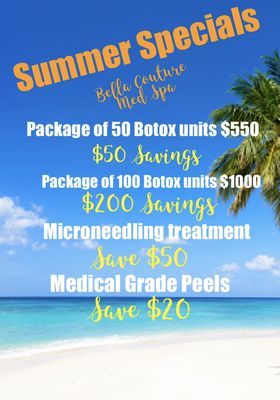 Summer Specials