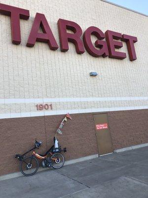 Great bike rack out front!