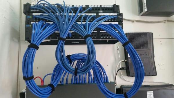 Switch and Patch Panel Install