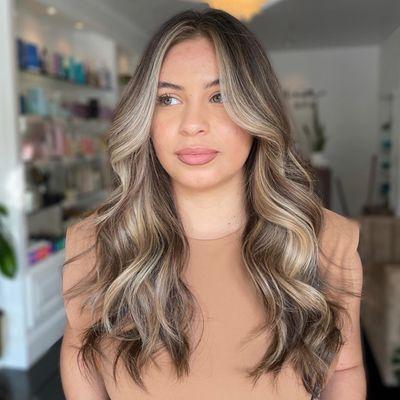 Partial balayage with Angie