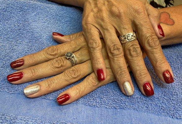 Gel manicure- natural nails!