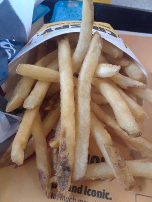 Fries were fresh and yummy.