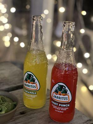 Jarritos punch and pineapple sodas from Mexico