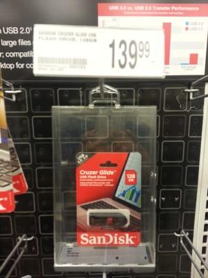 Holy Cow! 128gigabyte Flash Drives are available!