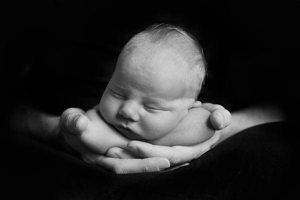 Classic, sweet newborn photography.