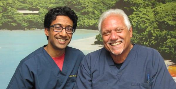 Our dentists, Richard Defilippo and Jason Choorapuzha