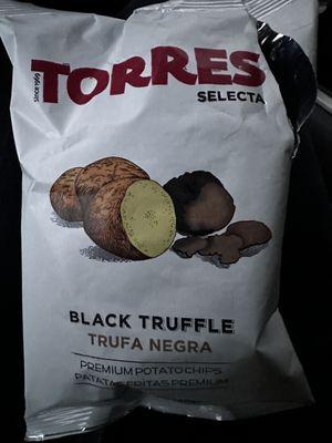 Torres Black Truffle Potato Chips