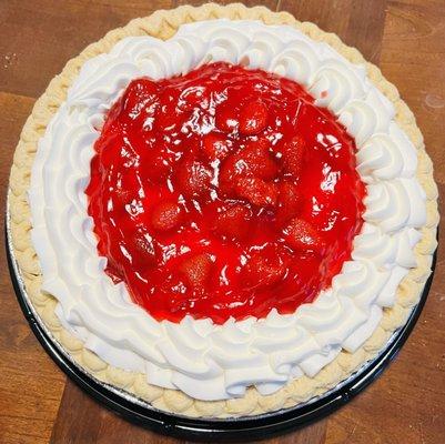 Strawberry Pie Cheesecake.