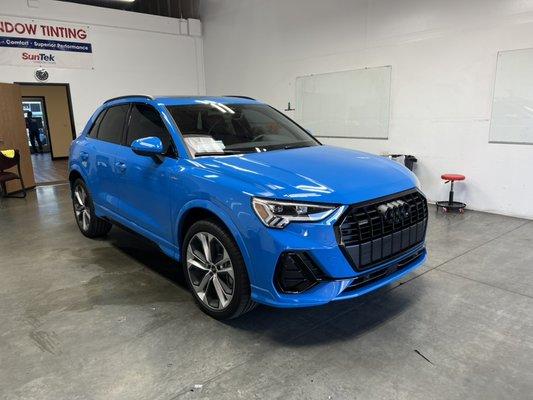 2021 Audi Q3 SunTek CIR Ceramic 20% and 70%