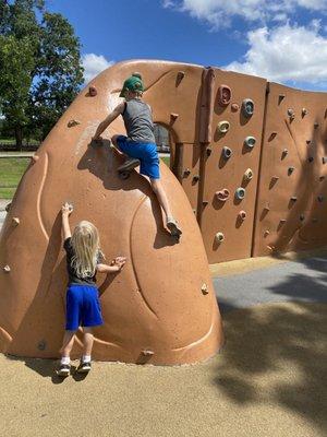 Rock climbing wall for kids