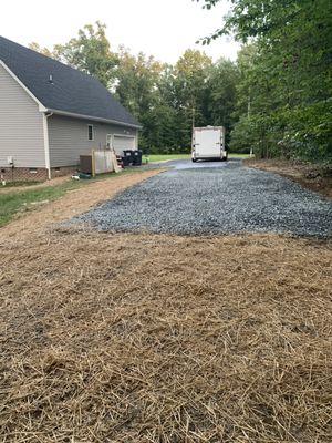 Gravel Pad for RV