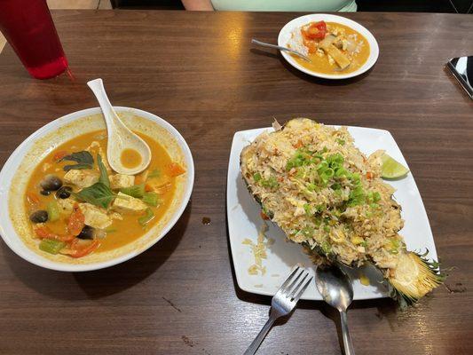 Panang Curry & Pineapple Fried Rice