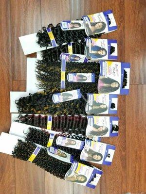 We carry many different types of hair (twist + crochet) by FREETRESS