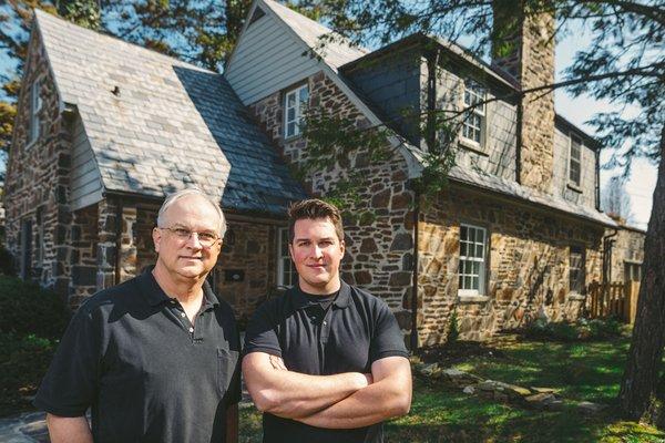 Baltimore's father / son plumbing team Frank & Sam Taciak