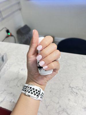 Dip powder manicure