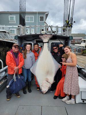 Trophy halibut