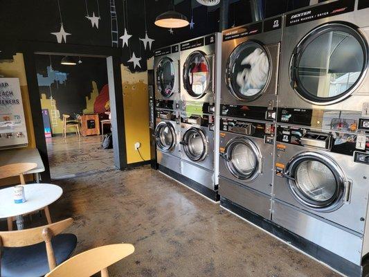 Washers and dryers