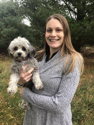 Welcome Dr. Alexandra Mittner and Bella to NMVH!  Dr. Mittner is accepting new patients and excited to meet you and your beloved pet!