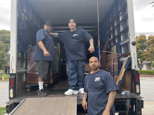 Ben's Moving team