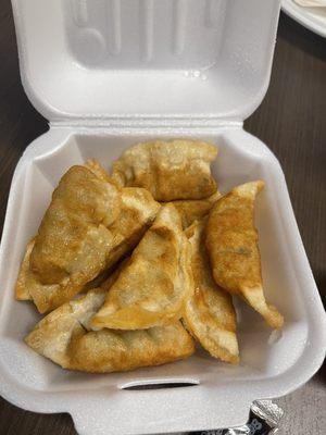 3. Pot Stickers  I give it 3 stars