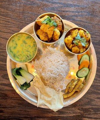 Traditional Himalayan Thali