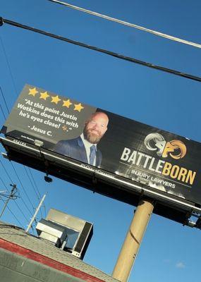 Billboard with me on it