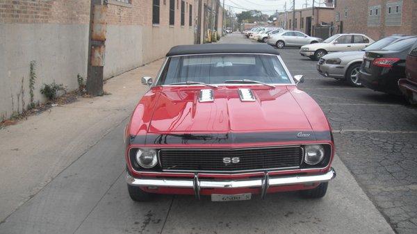 1968 Camaro restoration