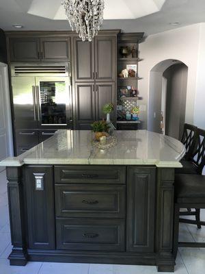 San Juan Project kitchen cabinets