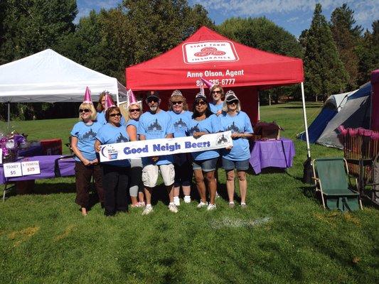 Relay for Life.  August of 2013