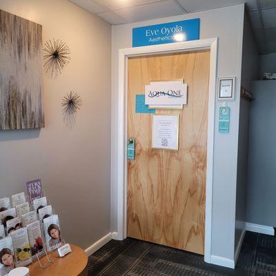 Aqua One Skin Clinic is in Suite 2.