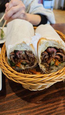 BM2. Banh Mi Thit Bo Nuong Sandwich