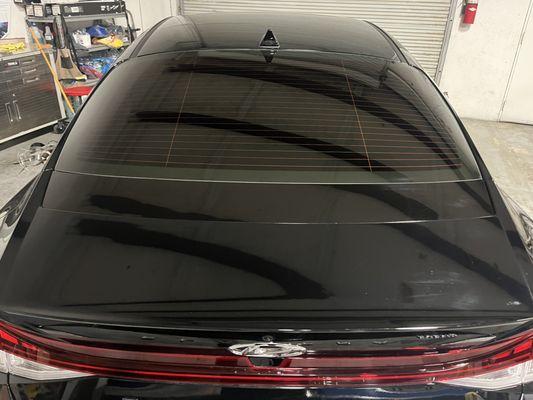 Hyundai Elantra 2023 5% back windows 35% front windows ceramic tint