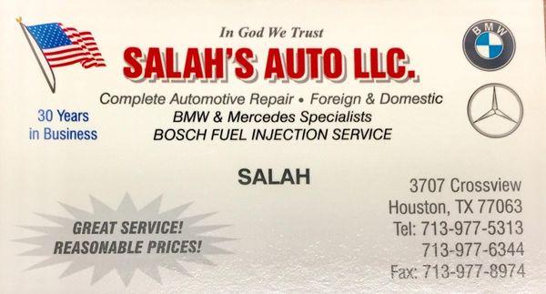 Salahs Auto