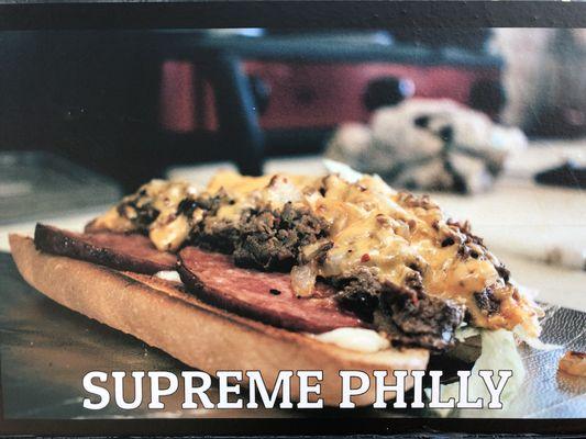 Try our spin on a Steak n Cheese sub!