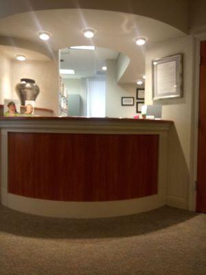 Receptionists desk