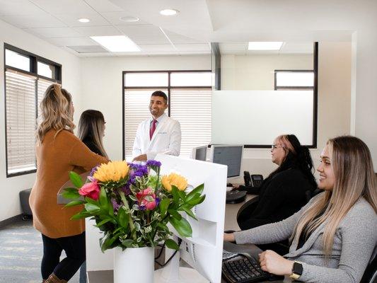 Sugarbug Orthodontics - Reception Area